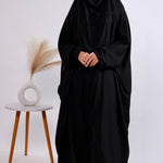 Full Coverage Namaz Chadar - Jet Black