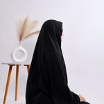 Full Coverage Namaz Chadar - Jet Black