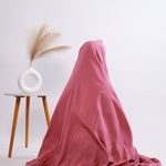 Full Coverage Namaz Chadar - Vintage Pink