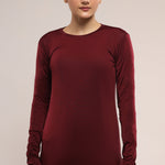 Layering Essential Top - Maroon