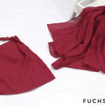 Luxury Niqab & Hijab Set - Fuchsia