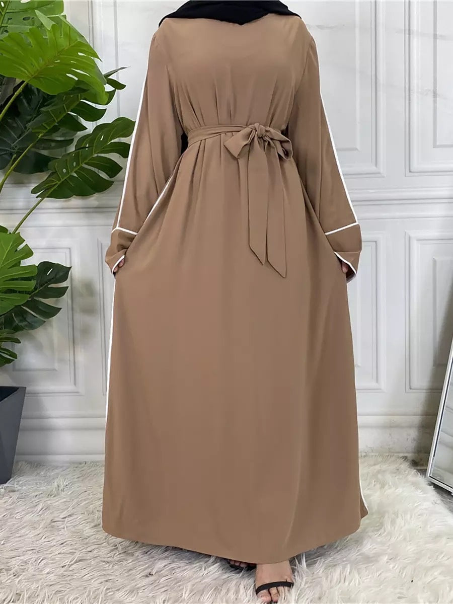 Classic Maxi Abaya - Taupe – De Valeur Pk