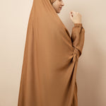 Full Coverage Namaz Chadar - Caramel