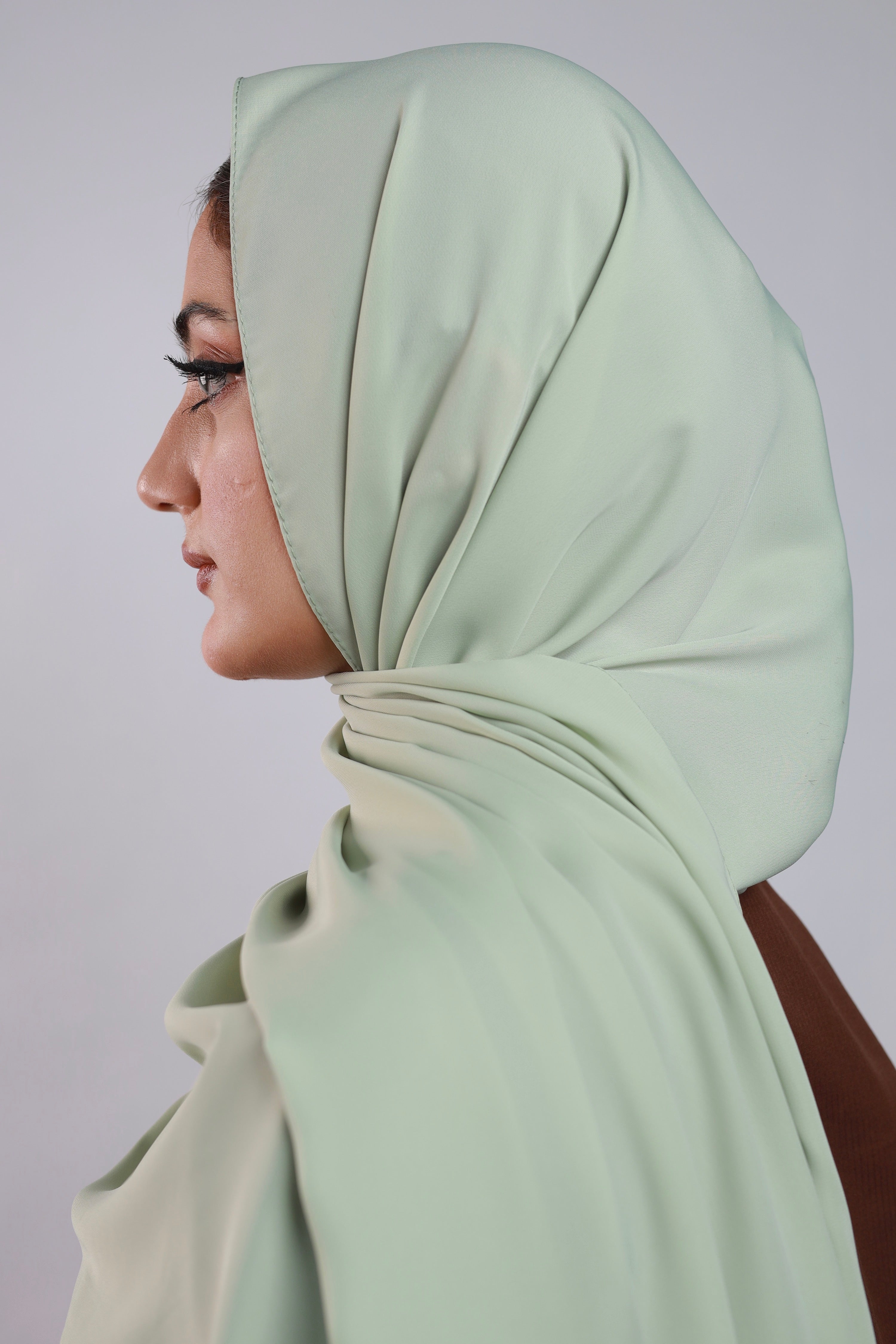 Douceur Veloutée Georgette - Apple Green