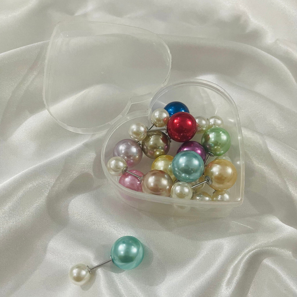 Pearl Pins Box - Round