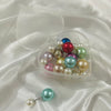 Pearl Pins Box - Round