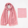 Matching Georgette Hijab & Cap Set - Nude Pink