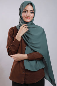 Douceur Veloutée Georgette - Jade Green