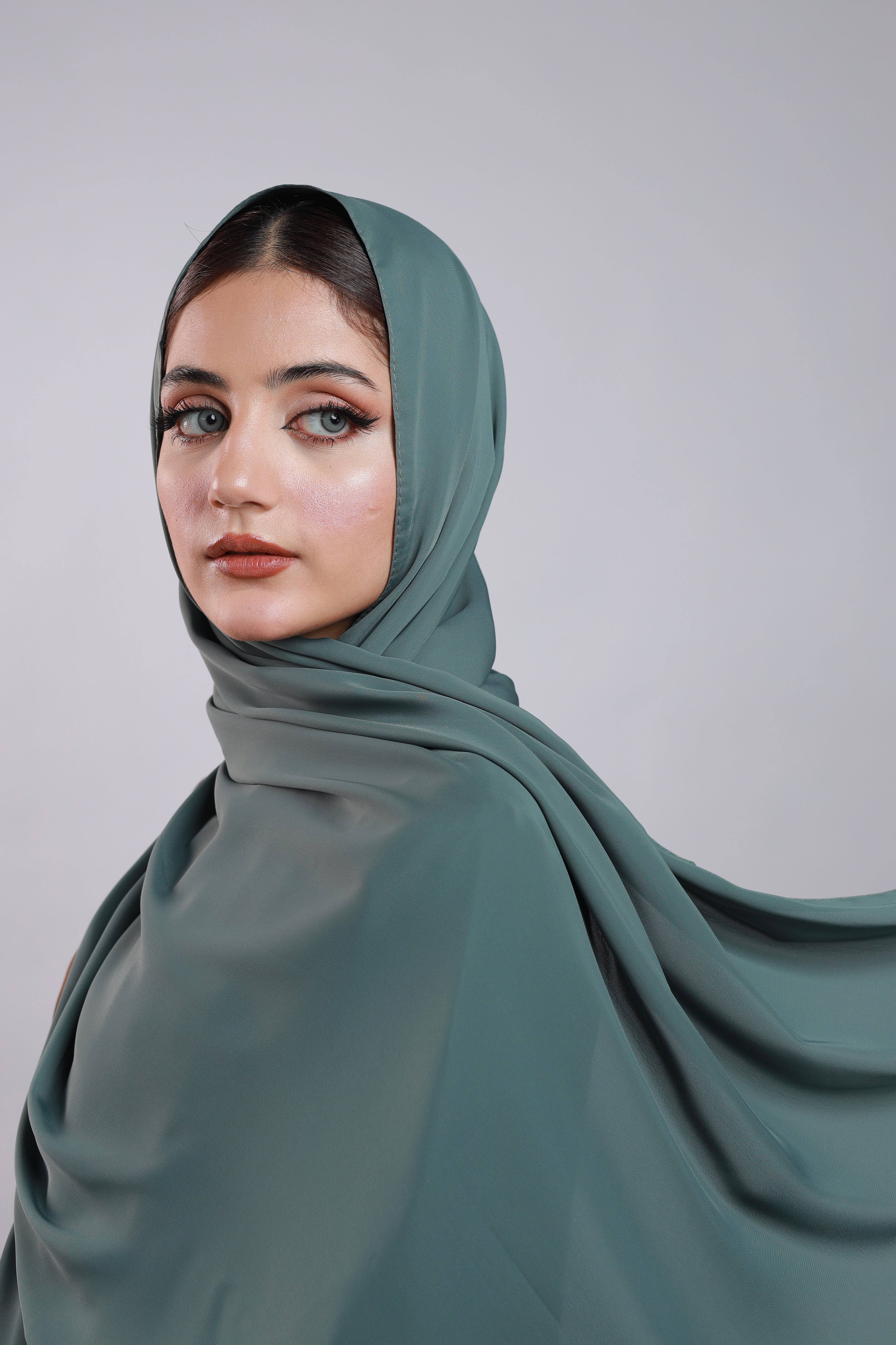 Douceur Veloutée Georgette - Jade Green