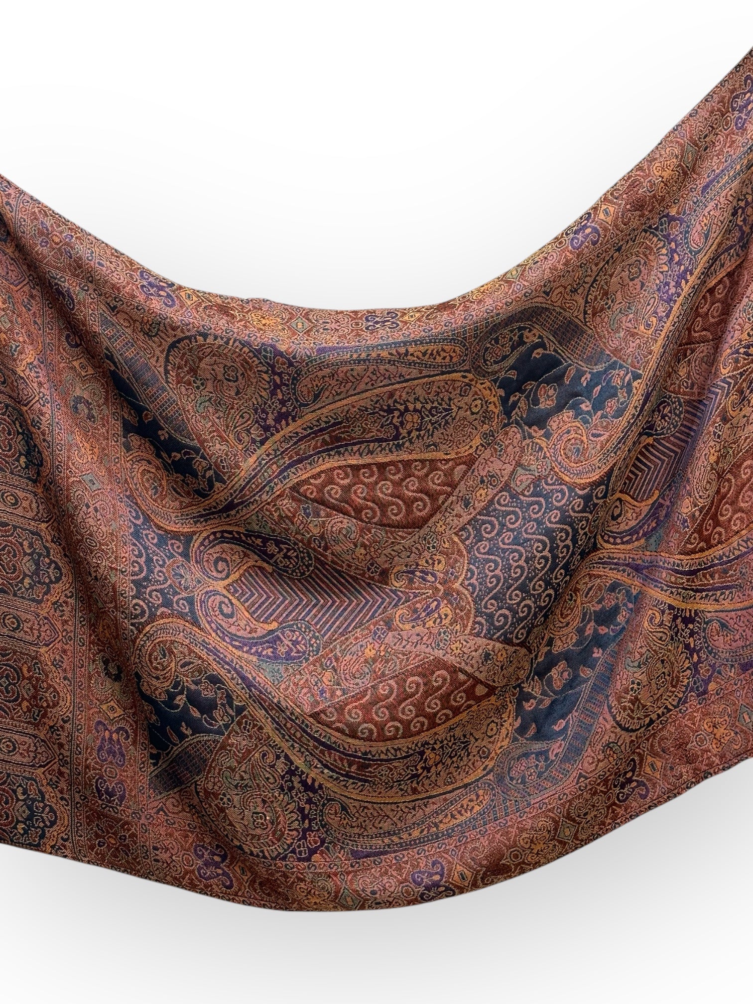 Vintage Pashmina - Rustic Clay