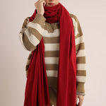 Woolen Shawl - Maroon