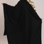 Woolen Shawl - Onyx Black
