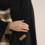 Woolen Shawl - Onyx Black