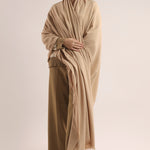 Woolen Shawl - Warm Nude