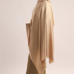 Woolen Shawl - Warm Nude