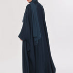 Flowy Farshi Cut Abaya - Deep Teal