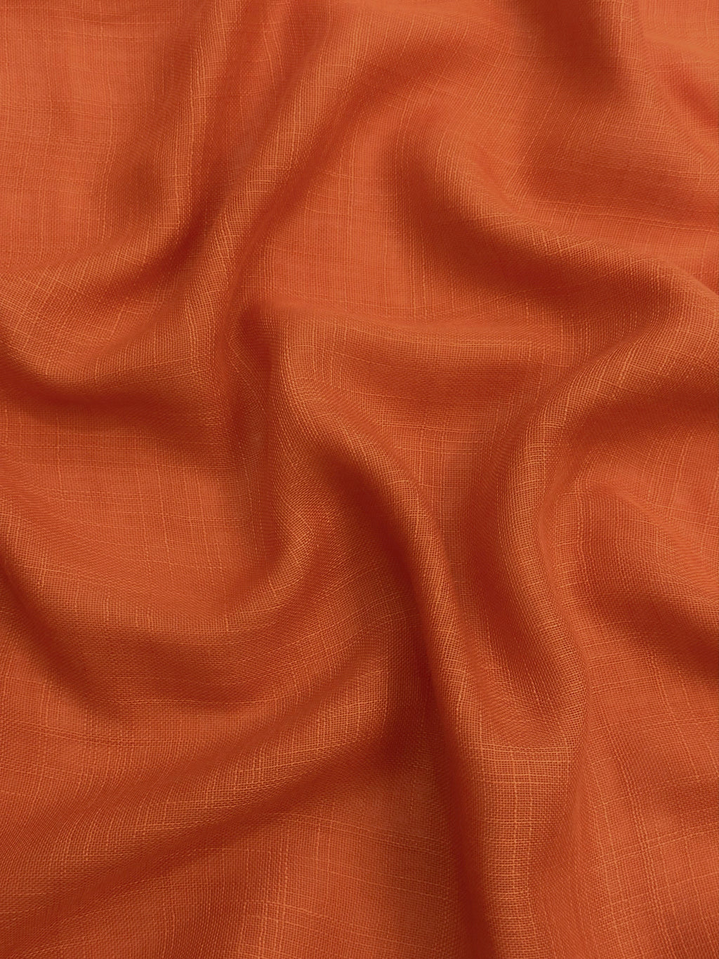 Textured Lawn Viscose - Orange