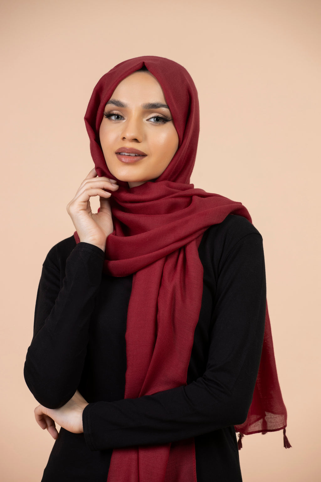 Premium Viscose - Maroon