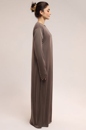 Layering Essential Dress - Chestnut