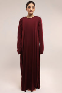 Layering Essential Dress - Maroon