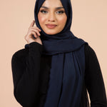 Premium Viscose - Navy Blue