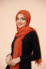 Premium Viscose - Burnt Orange