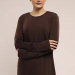 Layering Essential Top - Dark Brown