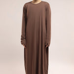 Layering Essential Dress - Cocoa Brown