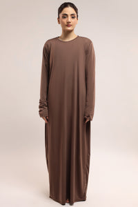 Layering Essential Dress - Cocoa Brown