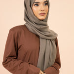 Premium Viscose - Smoky Brown