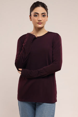 Layering Essential Top - Plum