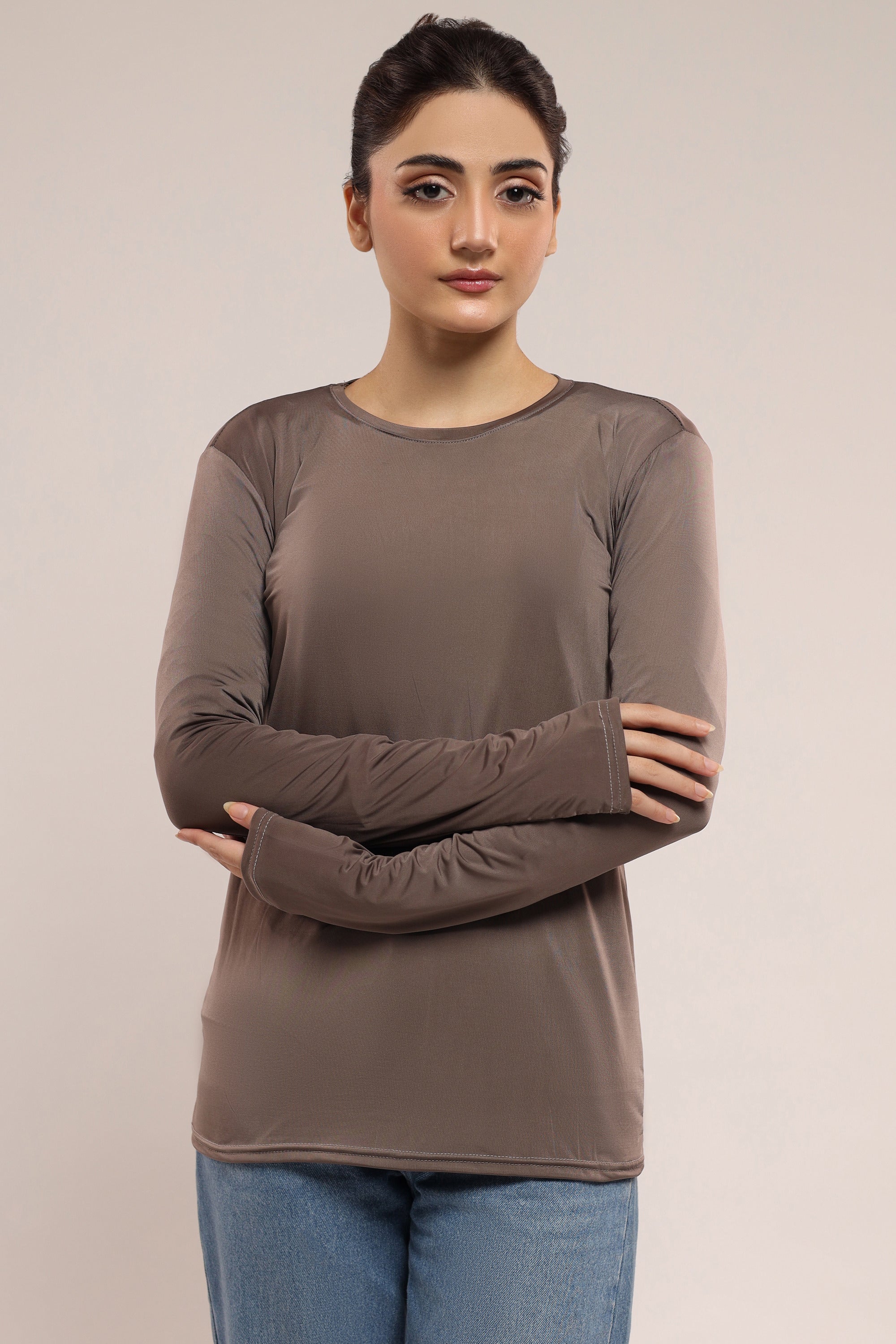 Layering Essential Top - Chestnut