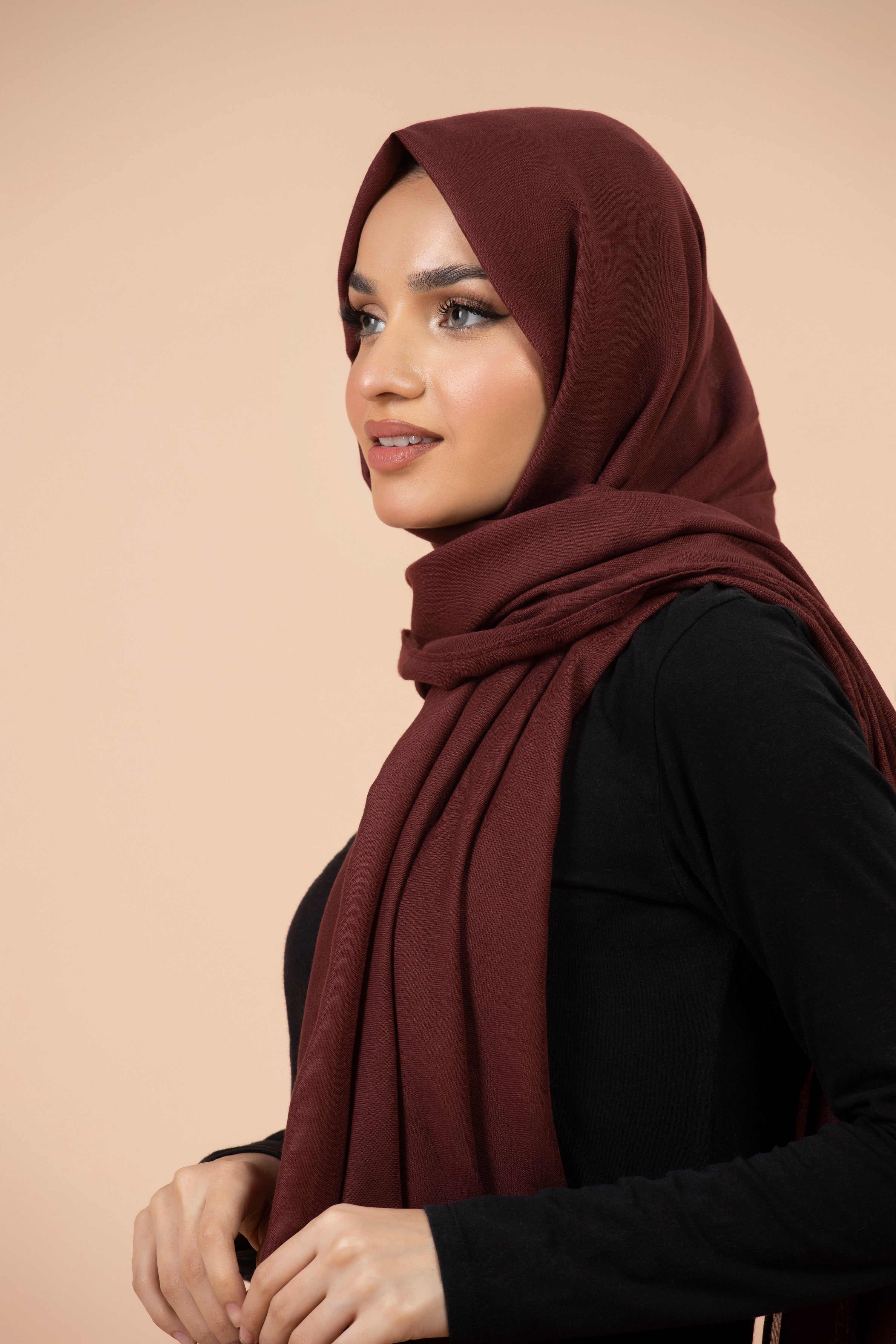 Premium Viscose - Burgundy