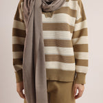 Woolen Shawl - Chestnut Brown