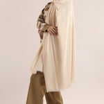 Woolen Shawl - Light Cream