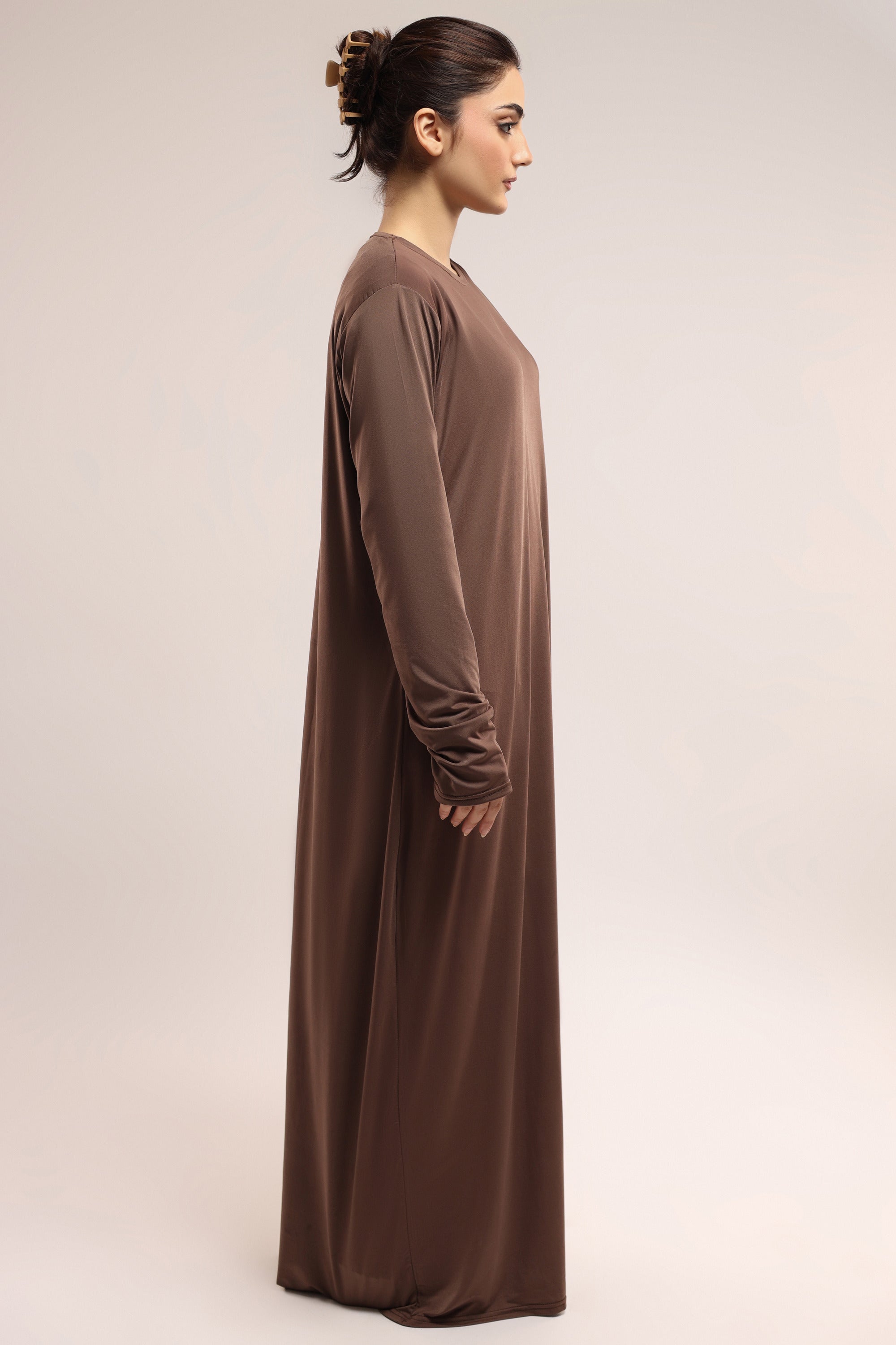 Layering Essential Dress - Cocoa Brown