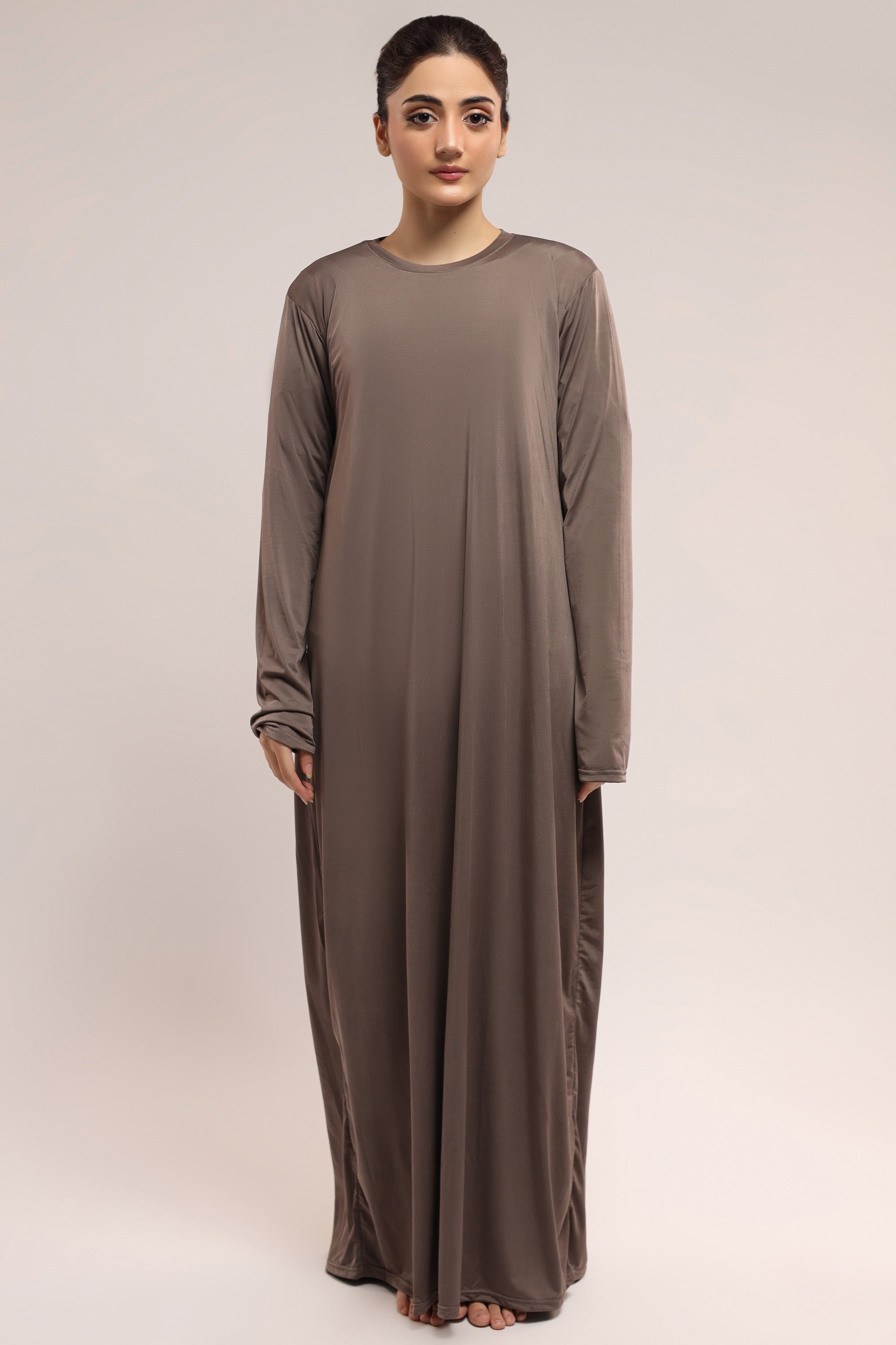 Layering Essential Dress - Chestnut