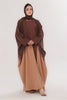 Ombre Farshi Cut Abaya - Sunset Hues