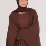 Ombre Farshi Cut Abaya - Sunset Hues