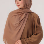 Sleek Kimono Style Abaya - Caramel Café