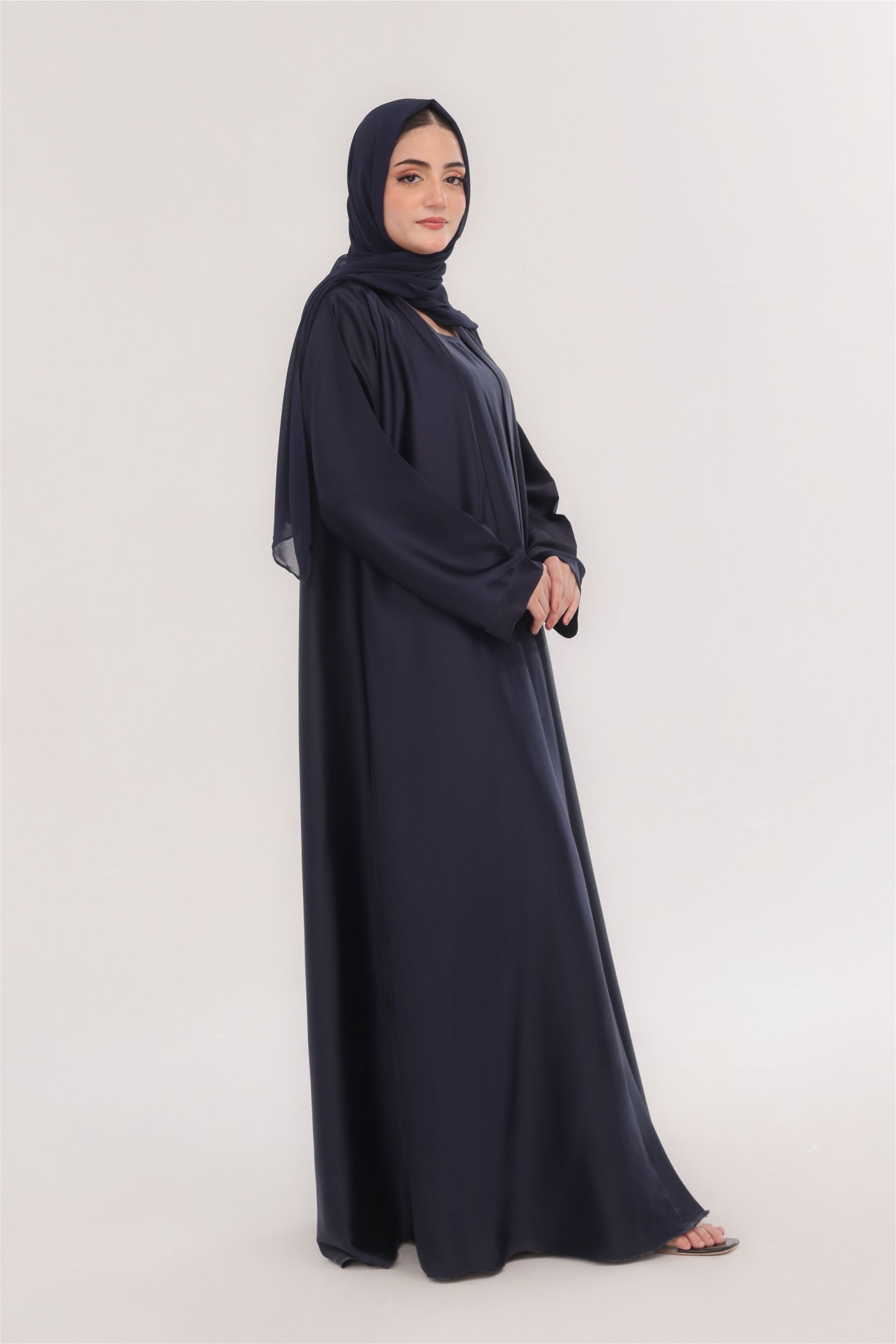 Sleek Kimono Style Abaya - Old Navy