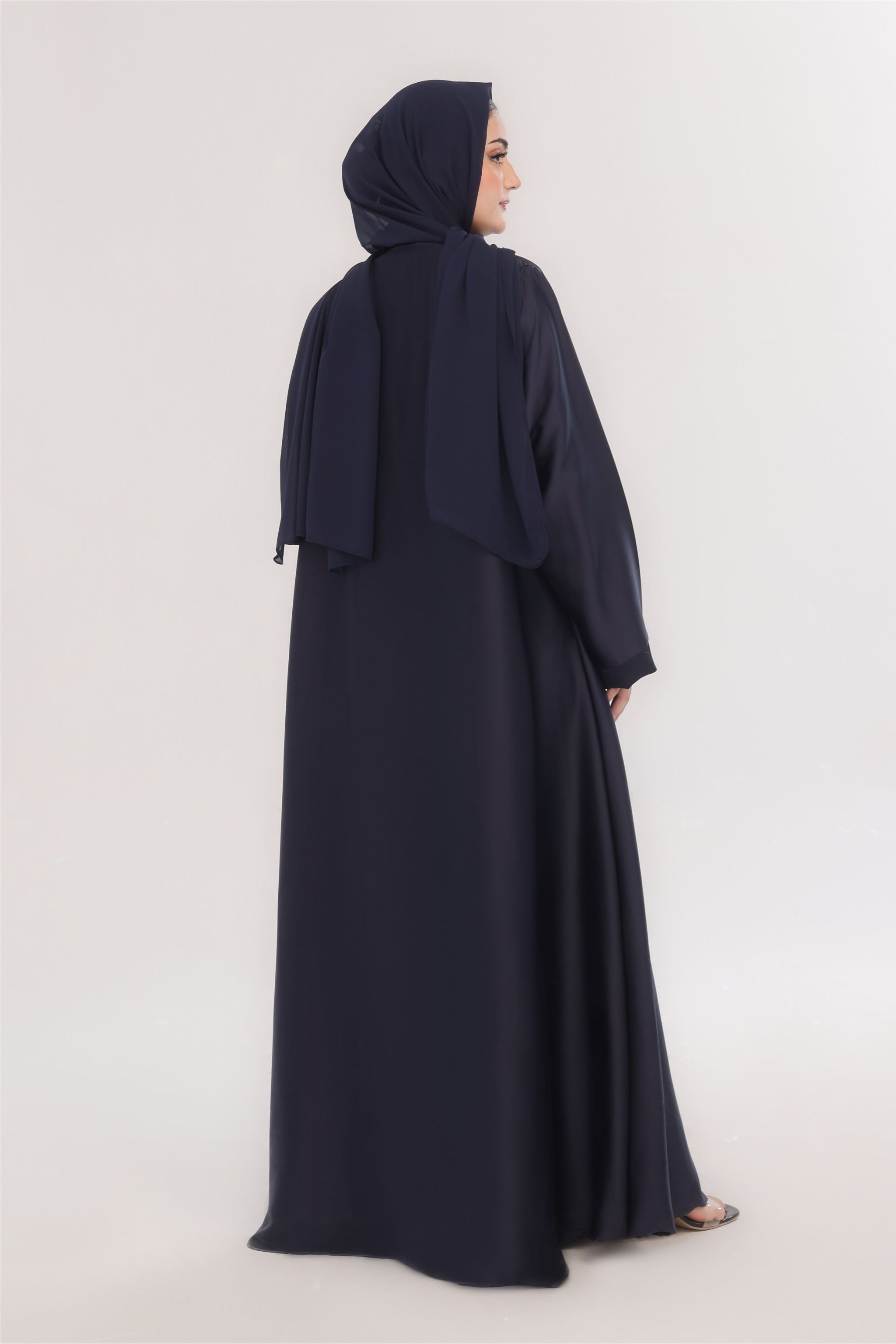 Sleek Kimono Style Abaya - Old Navy