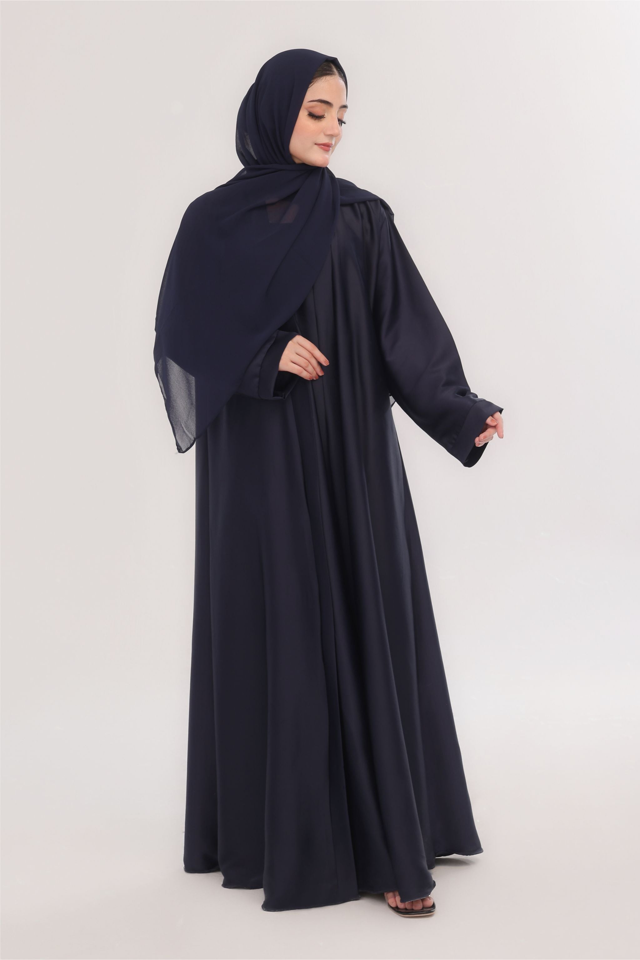 Sleek Kimono Style Abaya - Old Navy