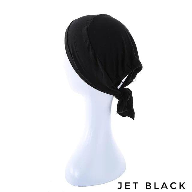 Tie-back Undercaps - Jet Black