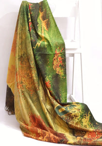 2 in 1 woolen scarves - De Valeur PK