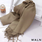 Classic Woolen Pashmina Scarves - Winter'21 - Walnut