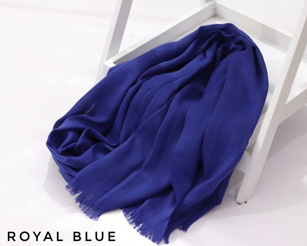 Luxury Turkish Viscose - Royal Blue -