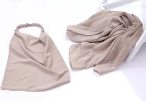 Luxury Niqab & Hijab Set - Nude -