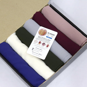 Georgette Hijab Box In 'Must-have Solids' -