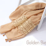 Embroidered Lace Hijabs -